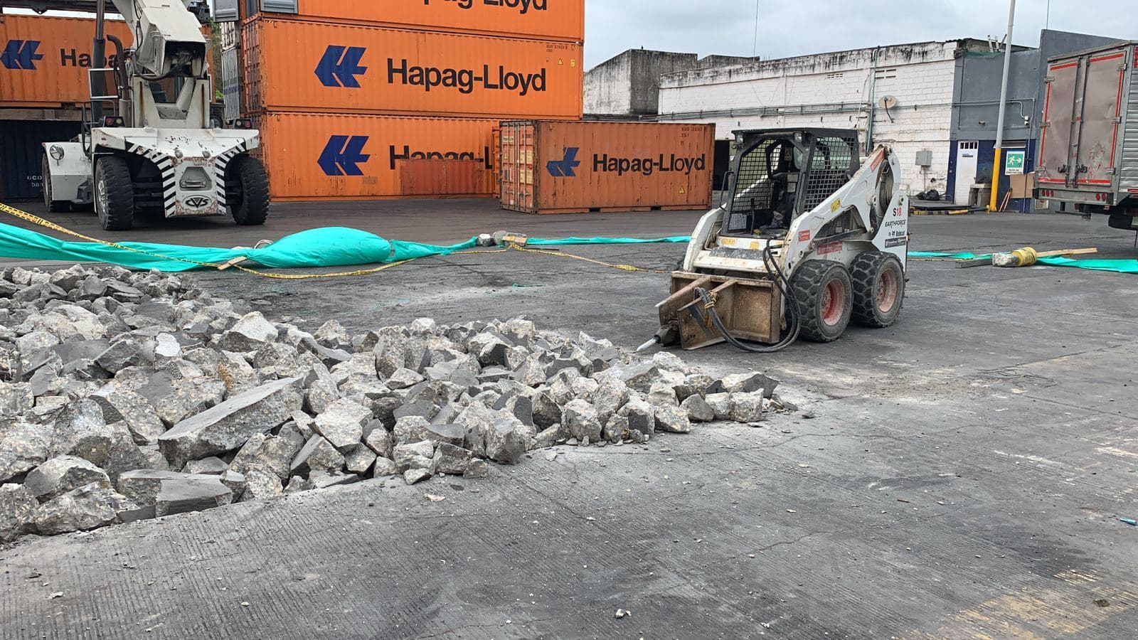 Obra de infraestructura ejecutada por DOS A&B Ingeniería